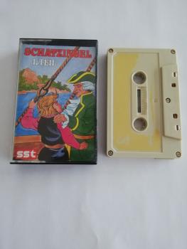 Schatzinsel Teil 1 5-fach Silber geschraubt Grau mit Orangen Aufkleber 30358 SST(MC Label Seite 2 fehlt)